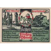 50 Pfennigs Notgeldausstellung