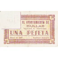1 Peseta Bullas
