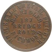 1 Penny - R. B. Ridler Richmond, Victoria