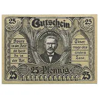 25 Pfennig Posenmühle and Raiffeisenhaus