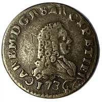 1/2 Cagliarese - Charles Emmanuel III