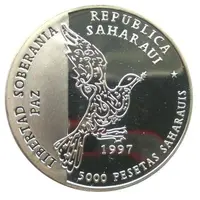 5000 Pesetas Freedom, Sovereignty, Peace