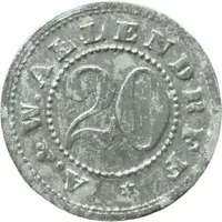 20 Pfennigs - Klepzig A & W Allendorff