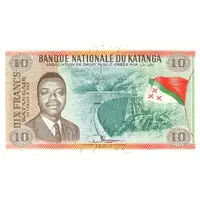 10 Francs 'Moise Tshombé'
