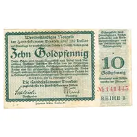 10 Goldpfennig Handelskammer