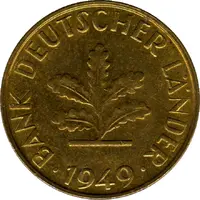 10 Pfennig Bank of German States