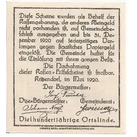 10 Heller Kritzendorf