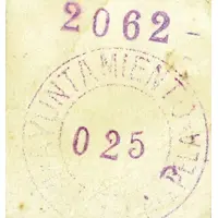 0.25 Pesetas Navalvillar de Pela