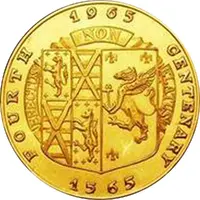 Medal - Island of Sark Fourth Centenary, Gold, 15.5g