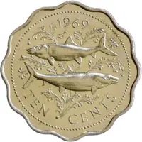 10 Cents - Elizabeth II 2nd portrait