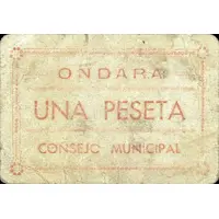 1 Peseta Ondara
