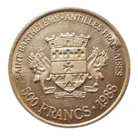 500 Francs / 500 Riksdaler