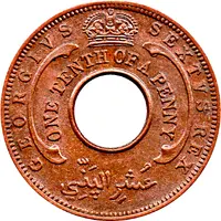 1/10 Penny - George VI