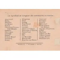 2 Francs - Syndicat Ardennais de Ravitaillement pour la Région de Sedan 08
