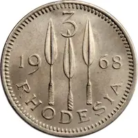 3 Pence - Elizabeth II 2nd portrait