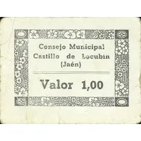 1 Peseta Castillo de Locubín