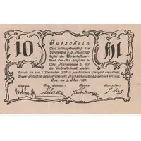 10 Heller Linz - Wirtschaftsverband der Mil. Gagisten