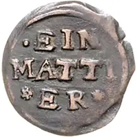 1 Matthier Siege coinage