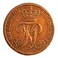 1 Pfennig - Paul Frederick August