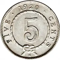 5 Cents - Charles V. Brooke Rajah