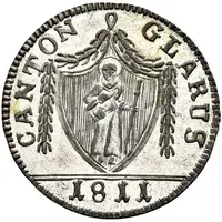 1 Schilling / 3 Rappen