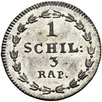 1 Schilling / 3 Rappen