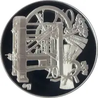 Token - 2021 Silver Medal First Minting of Czechoslovak Coins