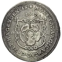Silver Florin or Guldenthaler - Leopold I Type 2