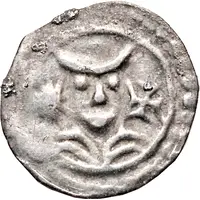 Denier Bracteate - Albert / Nikolaus No dots