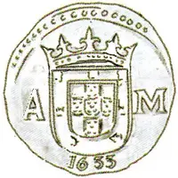 4 Tangas - Filipe III Goa, date obverse, AM