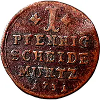 1 Pfennig - William Henry