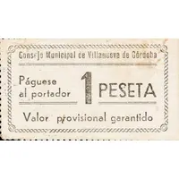 1 Peseta Villanueva de Córdoba