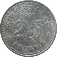 25 Pfennig - Velbert