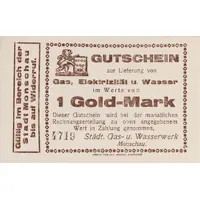 1 Gold-Mark Gas- und Wasserwerk