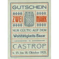 2 Mark Wohltätigkeitsbazar