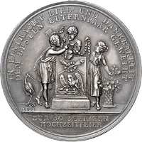 Golden wedding of Alexander Gontard and Maria Cäcilia Dubosc