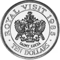 10 Dollars - Elizabeth II Royal Visit