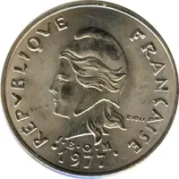20 Francs with IEOM, Magnetic