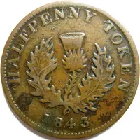 1/2 Penny - Victoria