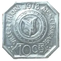 10 Centimes Thann, Alsace