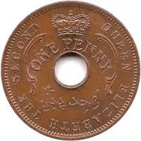1 Penny - Elizabeth II