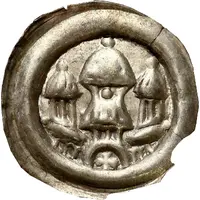 Denier Bracteate - Leszek the White Kraków mint