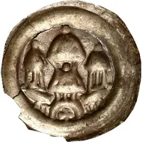 Denier Bracteate - Leszek the White Kraków mint