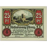 25 Pfennig Spa Series - Issue B