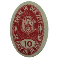 10 Pfennig Bezirkssparkasse
