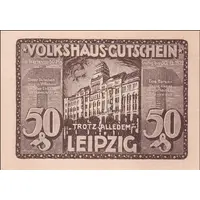 50 Pfennig Volkshaus