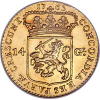 14 Gulden / Gold rider