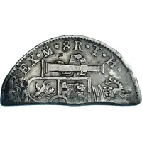 6 Bits / 4 Shillings 6 Pence Countermark