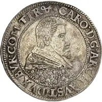 1/2 Thaler - Charles the Posthumous Embroidered mozzetta