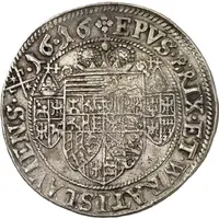 1/2 Thaler - Charles the Posthumous Embroidered mozzetta